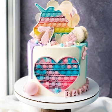 "Поп-ит единорог" купить - новороссийск.сладкоежкин.рф