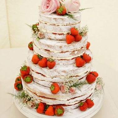Торт клубничные розы купить - новороссийск.сладкоежкин.рф