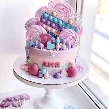 Торт "Сладкий поп-ит" купить - новороссийск.сладкоежкин.рф