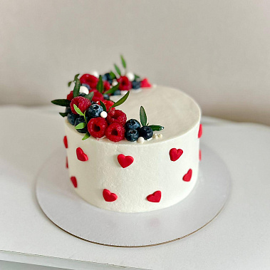Торт в сердечках купить - новороссийск.сладкоежкин.рф