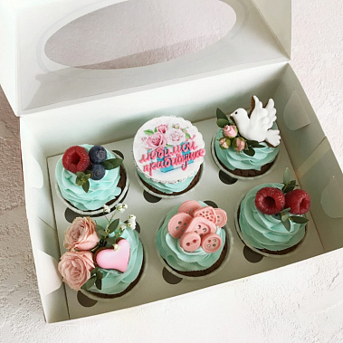 Капкейки "Любимой прабабушке" купить - новороссийск.сладкоежкин.рф