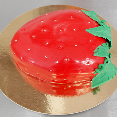 Торт "Клубника" купить - новороссийск.сладкоежкин.рф