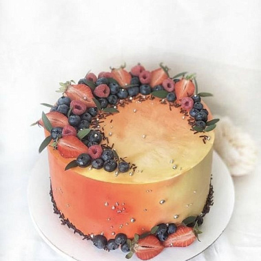 Торт «Закат» купить - новороссийск.сладкоежкин.рф