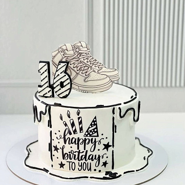 Торт "Кроссовки" купить - новороссийск.сладкоежкин.рф