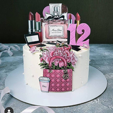 Торт "Косметика" купить - новороссийск.сладкоежкин.рф