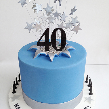 Торт "40" купить - новороссийск.сладкоежкин.рф